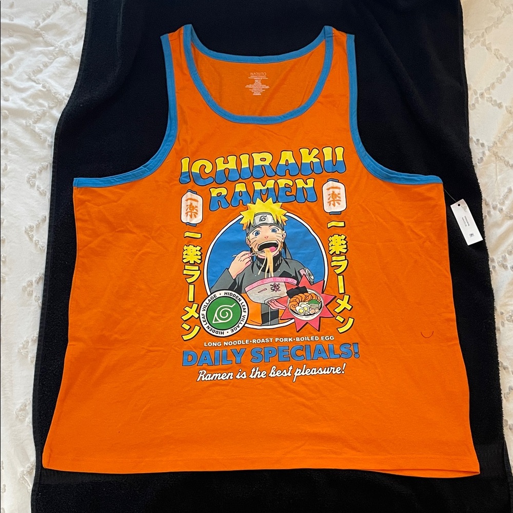 Ichiraku Ramen Orange Men's Tank Top